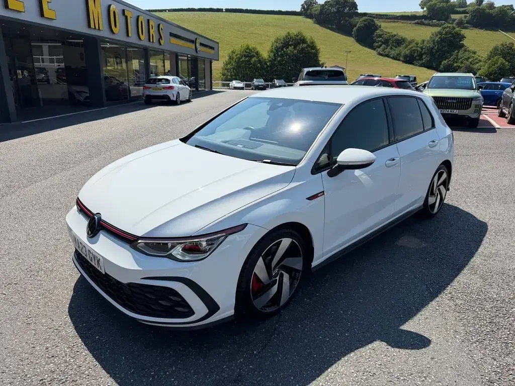 Used VW Golf VIII GTI 2023 White Hatchback