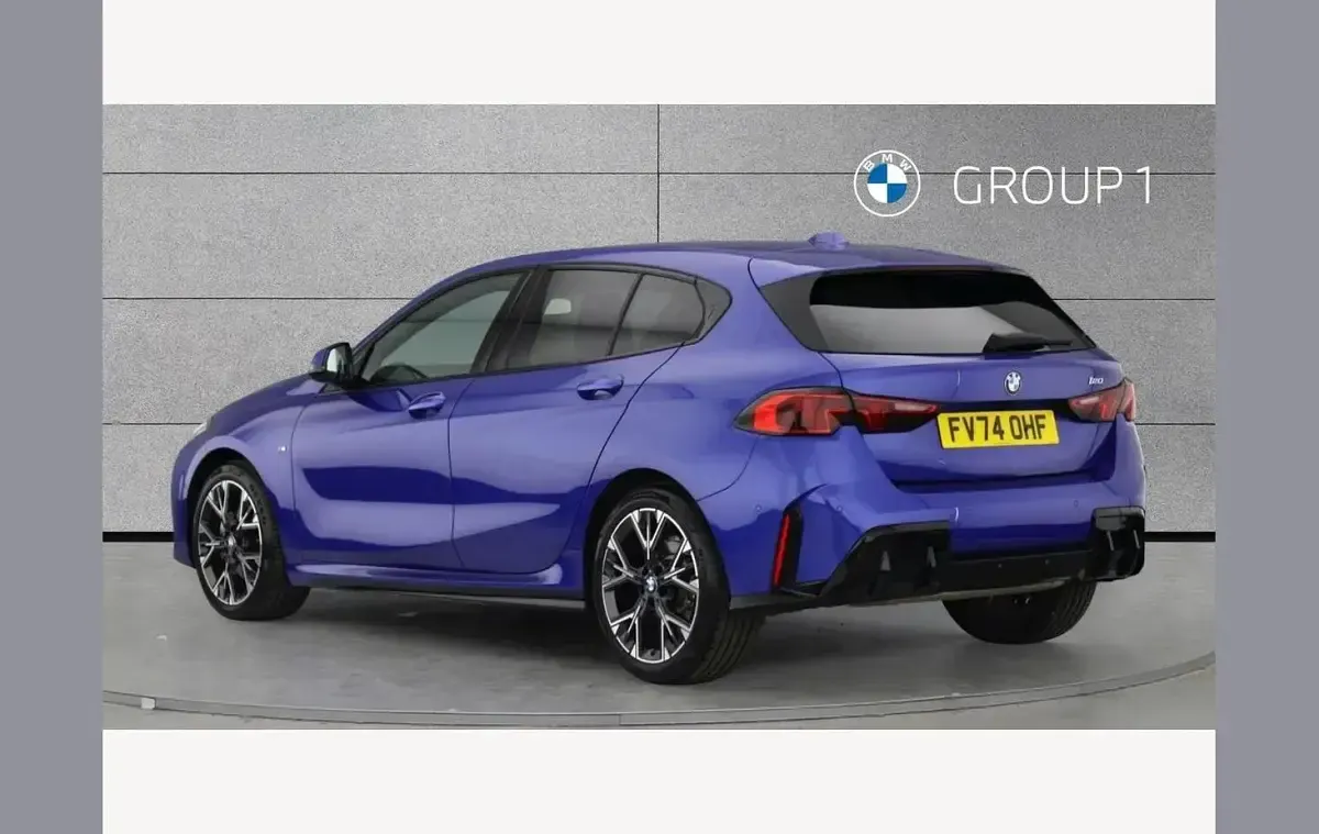 Used BMW 120 M Sport 170 HP (125 kW) 2024 Blue Hatchback