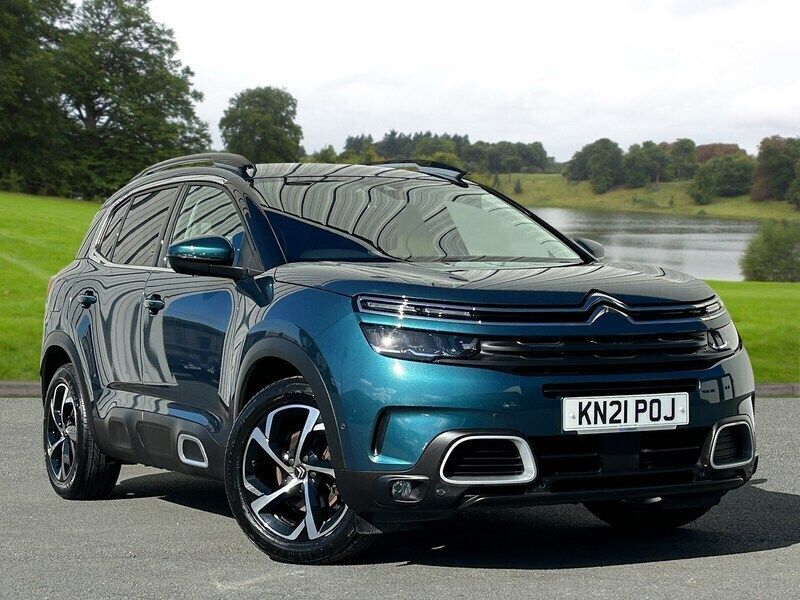 Blue Used 2021 Citroën C5 Aircross PureTech SUV | £13,861 (Fair price) - Image 1/4