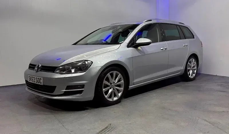 Begagnad VW Golf VII GT 150 HK (110 kW) 2013 Silver Kombi