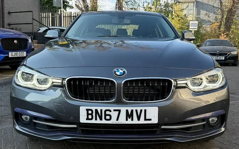 Used BMW 330e Sport Line 252 HP (185 kW) 2017 Grey Sedan