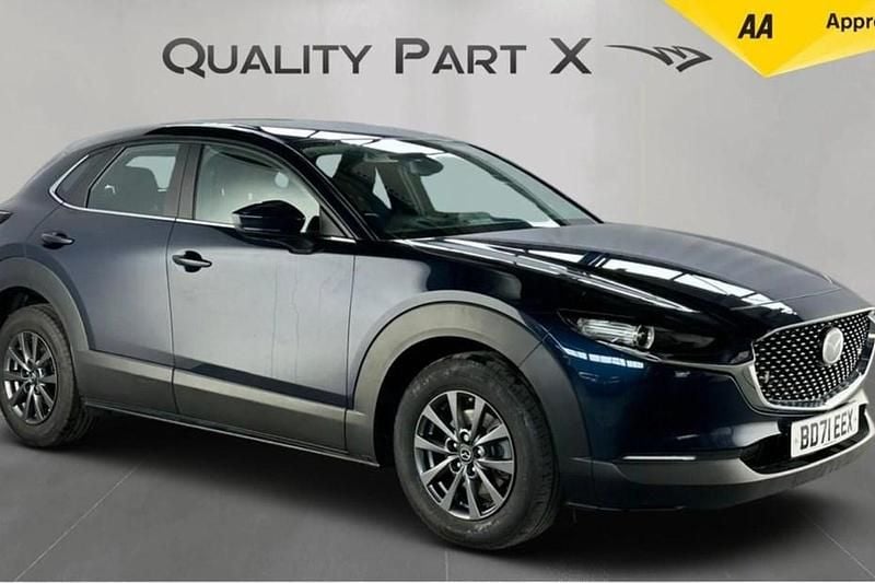 Blue Used 2021 Mazda CX-30 SUV | £14,000 (Good price) - Image 1/1