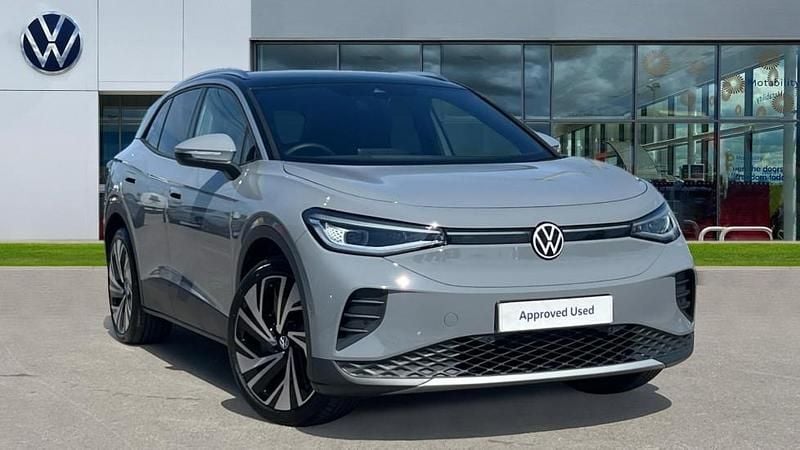 Moonstone grey black Used 2024 VW ID.4 Pro SUV | £28,334 (Fair price) - Image 1/4