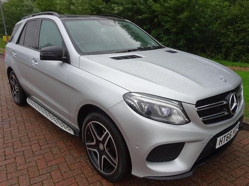 Used Mercedes GLE250 AMG Line Premium 204 HP (150 kW) 2016 Silver Estate