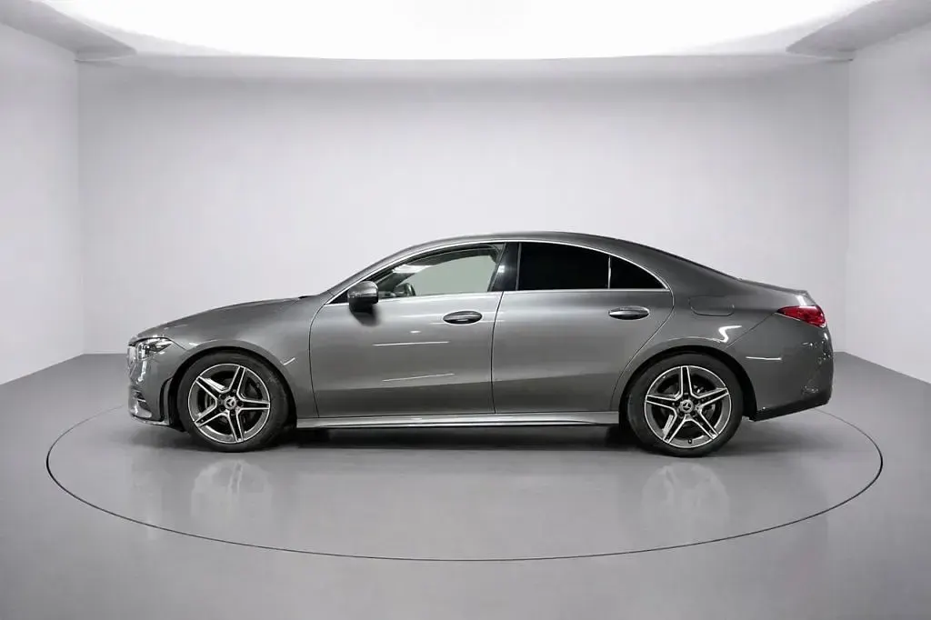 Used Mercedes CLA180 AMG line 136 HP (100 kW) 2019 Grey Coupe