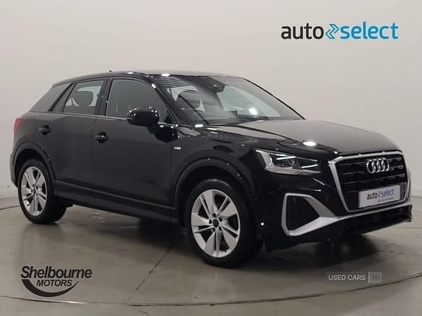Black Used 2022 Audi Q2 S-Line SUV | £17,995 (Fair price) - Image 1/4