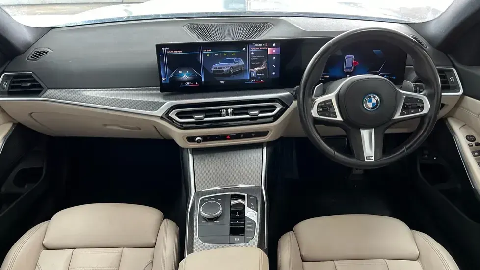 Used BMW 330e M Sport 292 HP (214 kW) 2022 Brooklyn grey metallic Estate