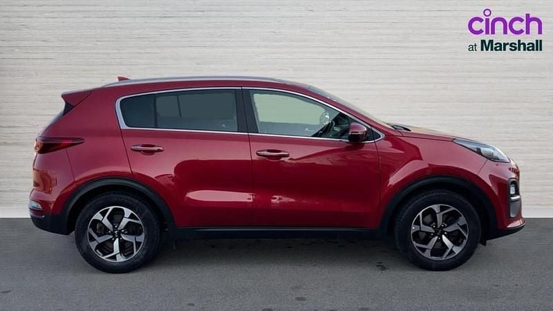 Used Kia Sportage 136 HP (100 kW) 2021 Red SUV