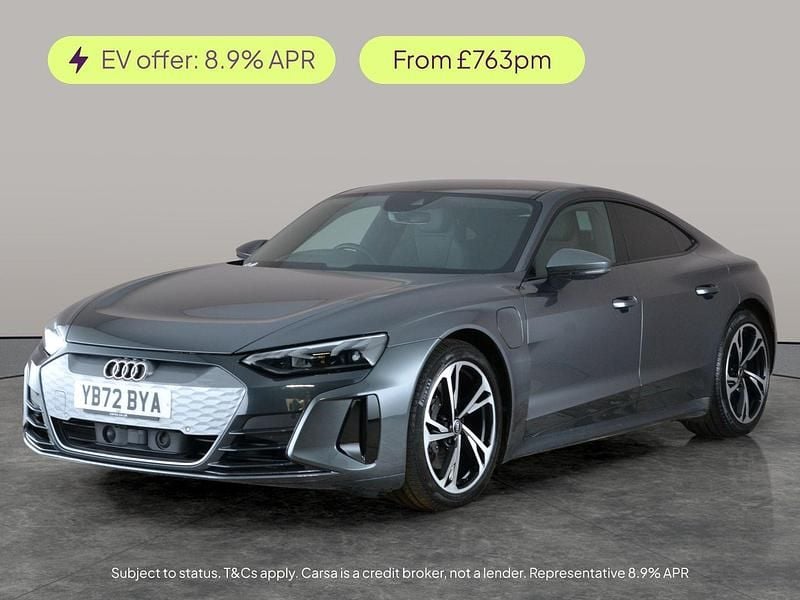 Grey Used 2022 Audi e-tron GT quattro Comfort Sedan | £38,075 (Super price) - Image 1/3