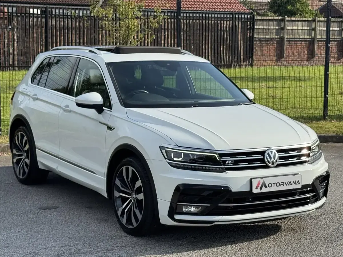 Used VW Tiguan R-line 150 HP (110 kW) 2016 White SUV