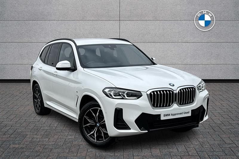White Used 2023 BMW X3 M Sport SUV | £37,490 (Fair price) - Image 1/4