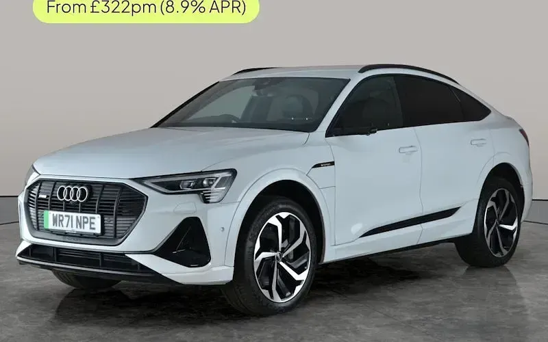 Usado Audi e-tron Sportback Black Edition 300 kW (408 HP) 2022 SUV