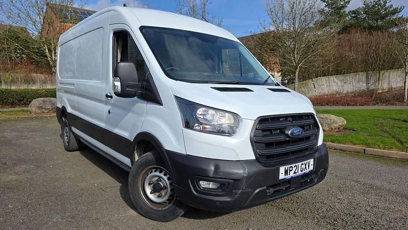 Used Ford Transit 130 HP (95 kW) 2021 White Van
