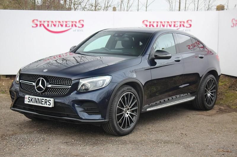 Used Mercedes GLC250 AMG Line Premium Plus 2019 Blue Coupe