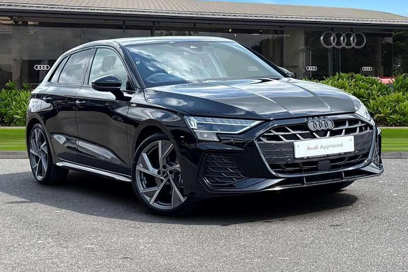 Black Used 2025 Audi A3 Black Edition Hatchback | £30,990 (Expensive) - Image 1/4