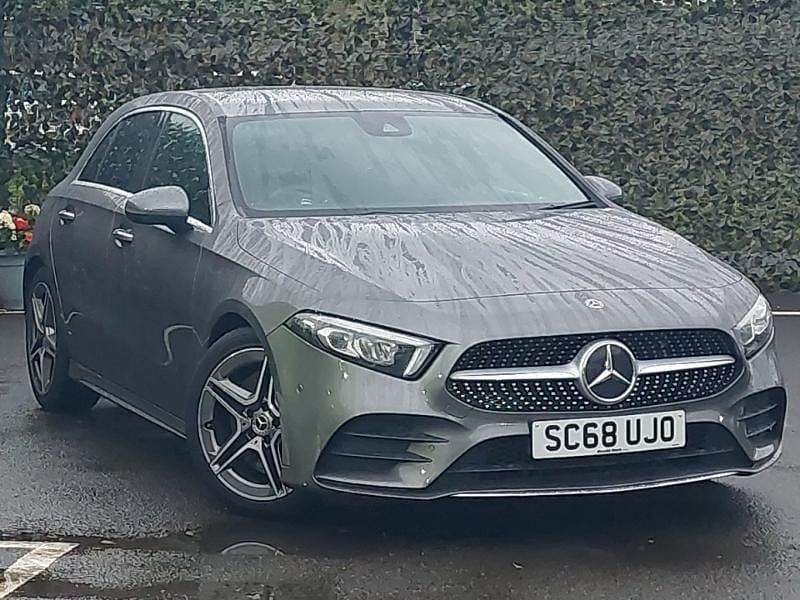 Grey Used 2018 Mercedes A250 AMG Line Premium Hatchback | £18,698 (Fair price) - Image 1/4