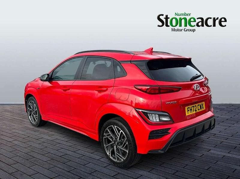 Used Hyundai Kona N Line 120 HP (88 kW) 2023 Red SUV