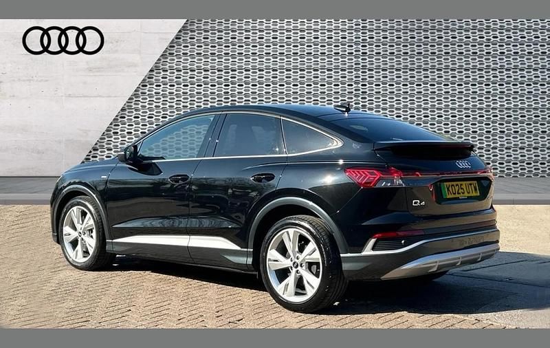 Used Audi Q4 Sportback e-tron S-Line 206 kW (281 HP) 2025 Black SUV