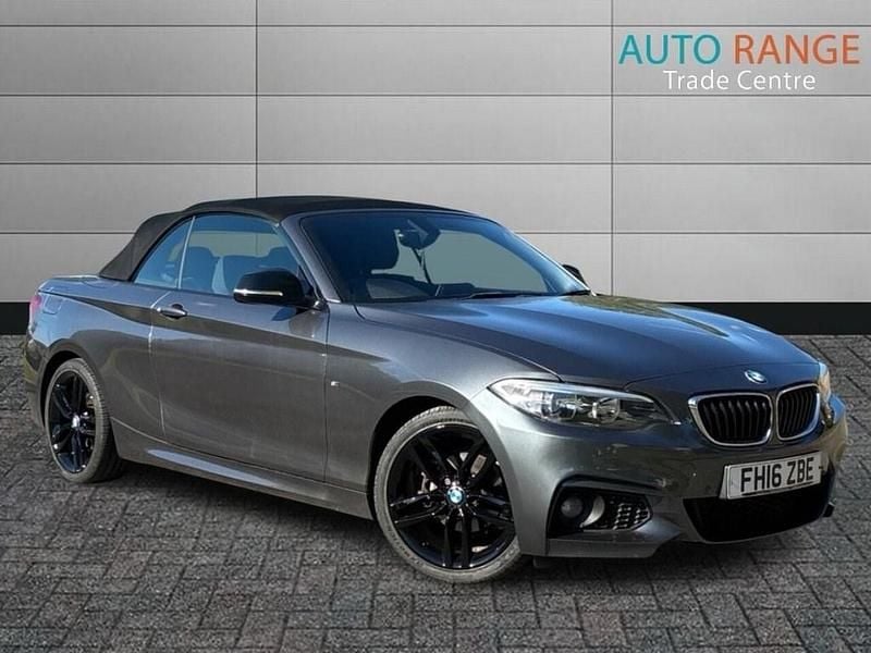 Grey Used 2016 BMW 218 M Sport Cabriolet | £9,291 (Good price) - Image 1/4
