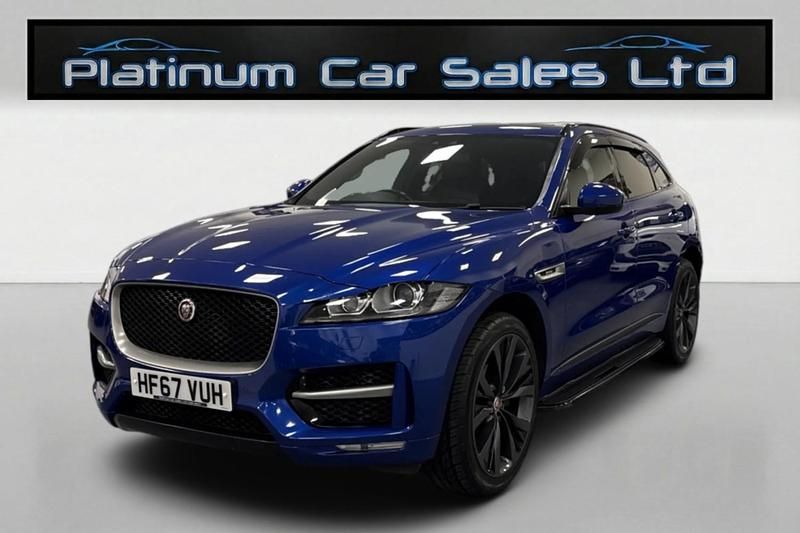 Used Jaguar F-Pace R-Sport 180 HP (132 kW) 2017 Blue SUV
