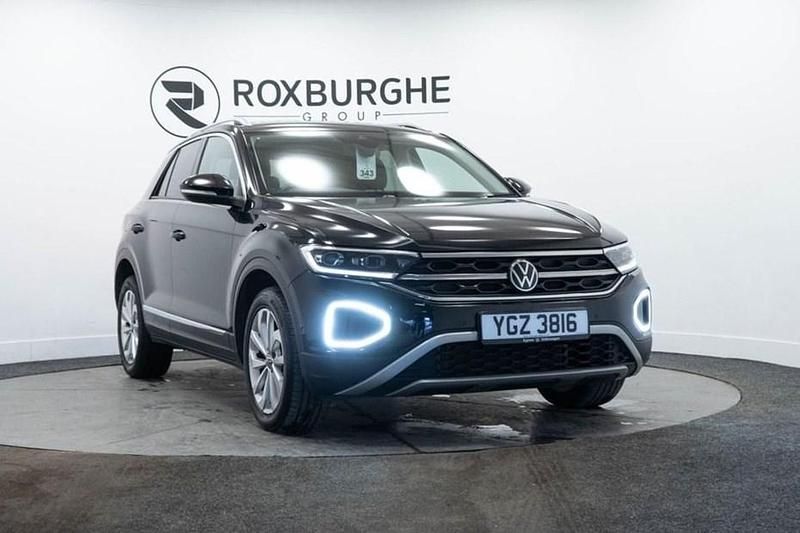 Used VW T-Roc Style 110 HP (80 kW) 2022 Black SUV