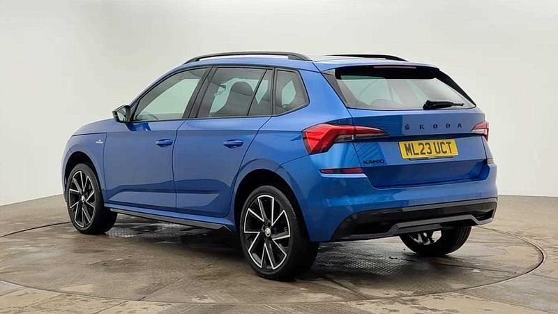 Used Skoda Kamiq Monte Carlo 110 HP (80 kW) 2023 Blue SUV