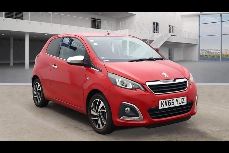 Red Used 2015 Peugeot 108 Hatchback | £4,995 (Fair price) - Image 1/1