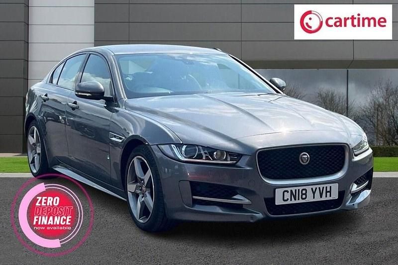 Grey Used 2018 Jaguar XE R-Sport Sedan | £10,299 (Good price) - Image 1/3