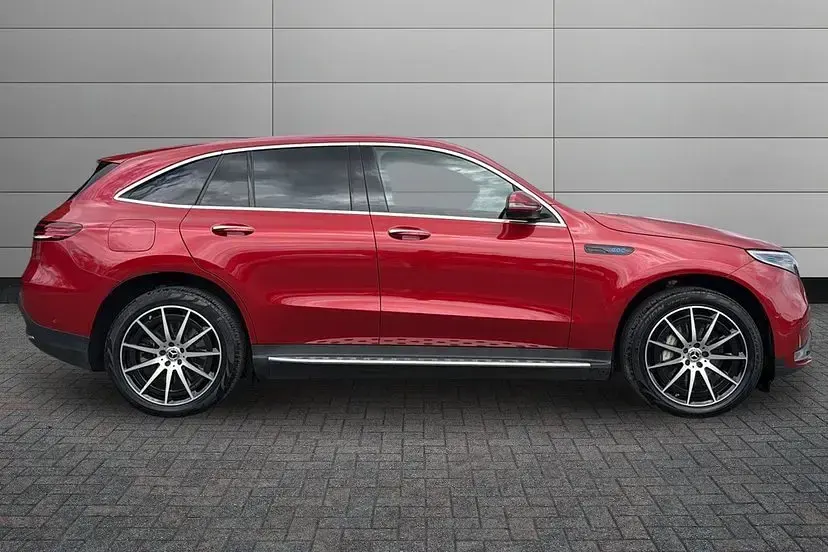Used Mercedes EQC400 AMG line 300 kW (408 HP) 2023 Red SUV