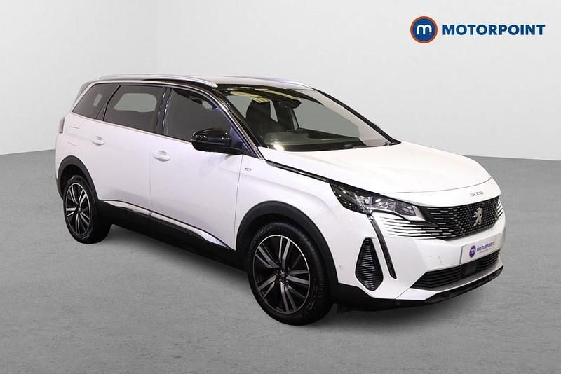 White Used 2021 Peugeot 5008 Premium MPV | £21,449 (Fair price) - Image 1/4