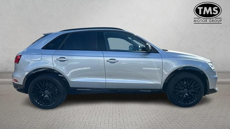 Used Audi Q3 Black Edition 150 HP (110 kW) 2018 Silver SUV