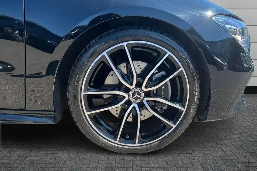 Used Mercedes CLA200 Shooting Brake AMG Line Premium 175 HP (128 kW) 2025 Cosmos black Estate