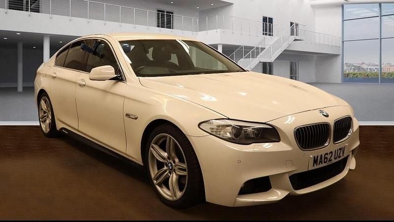 White Used 2012 BMW 520 M Sport Sedan | £3,690 (Fair price) - Image 1/4
