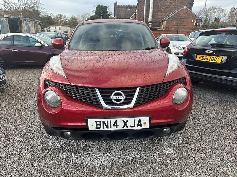 Używany Nissan Juke Tekna 110 KM (80 kW) 2014 Czerwony SUV
