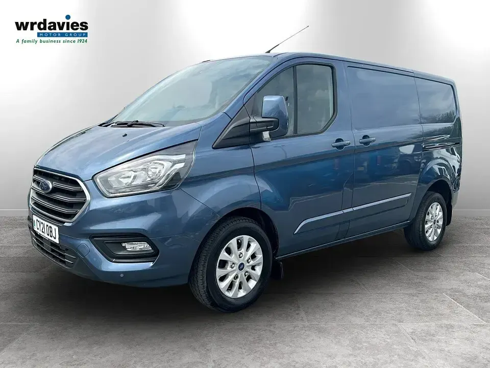 Used Ford Transit Custom Limited 130 HP (95 kW) 2021 Blue Van