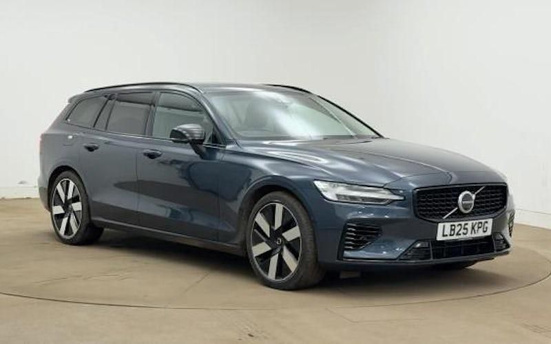Denim blue Used 2025 Volvo V60 Ultra Estate | £38,290 (Fair price) - Image 1/4