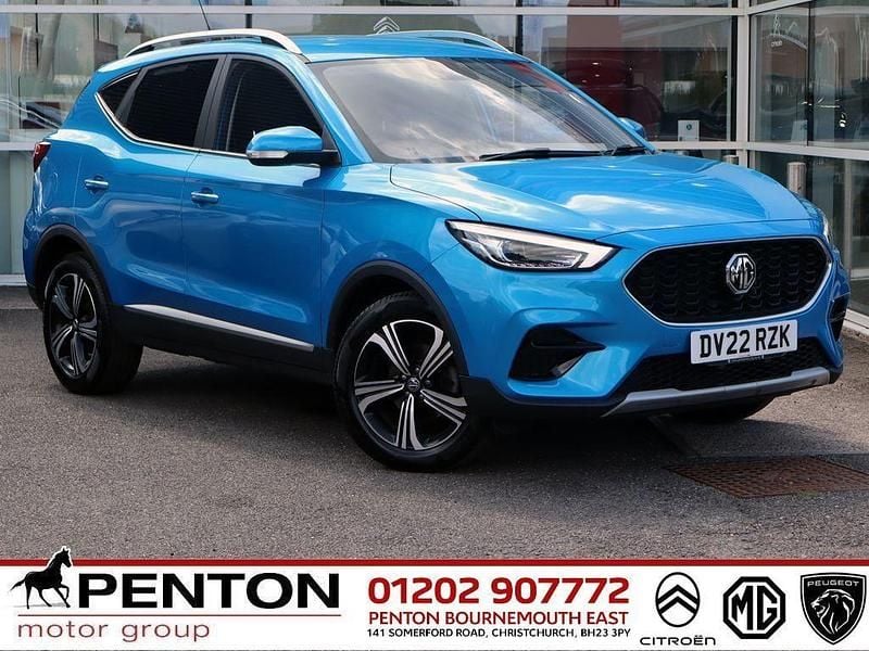 Blue Used 2022 MG ZS Excite Sedan | £11,990 (Fair price) - Image 1/4
