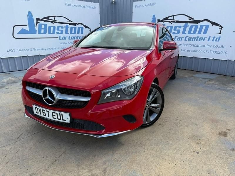 Used Mercedes CLA200 2017 Red Sedan