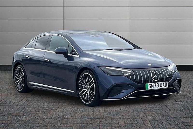 Used Mercedes EQE AMG 53 459 kW (625 HP) 2023 Sodalite blue Sedan