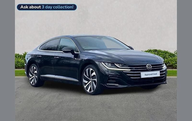 Used VW Arteon R-line 190 HP (139 kW) 2022 Black Hatchback