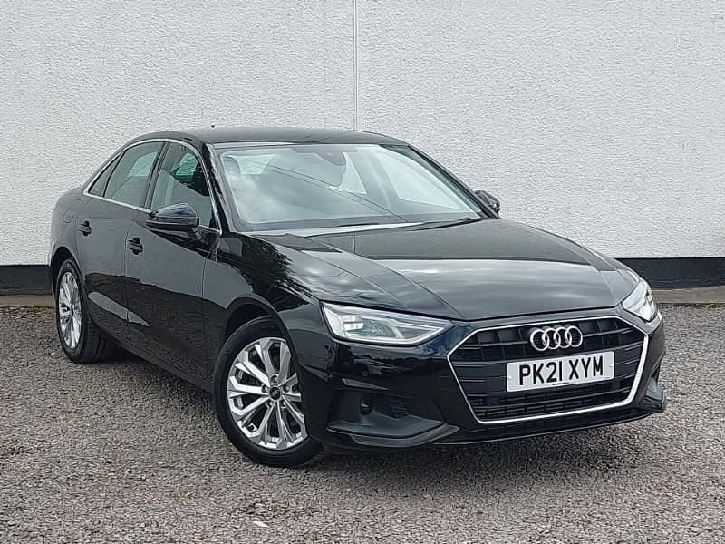 Black Used 2021 Audi A4 Comfort Sedan | £19,998 (Good price) - Image 1/4