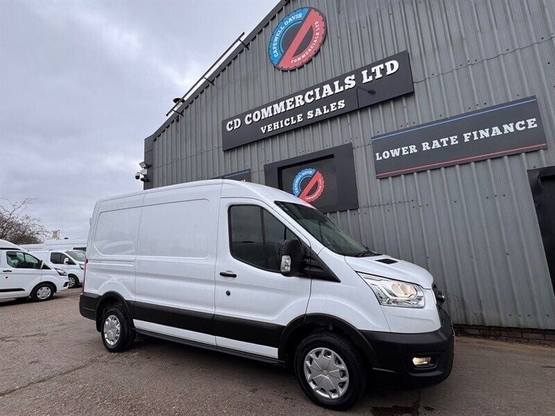 White Used 2021 Ford Transit Trend | £8,995 (Fair price) - Image 1/3