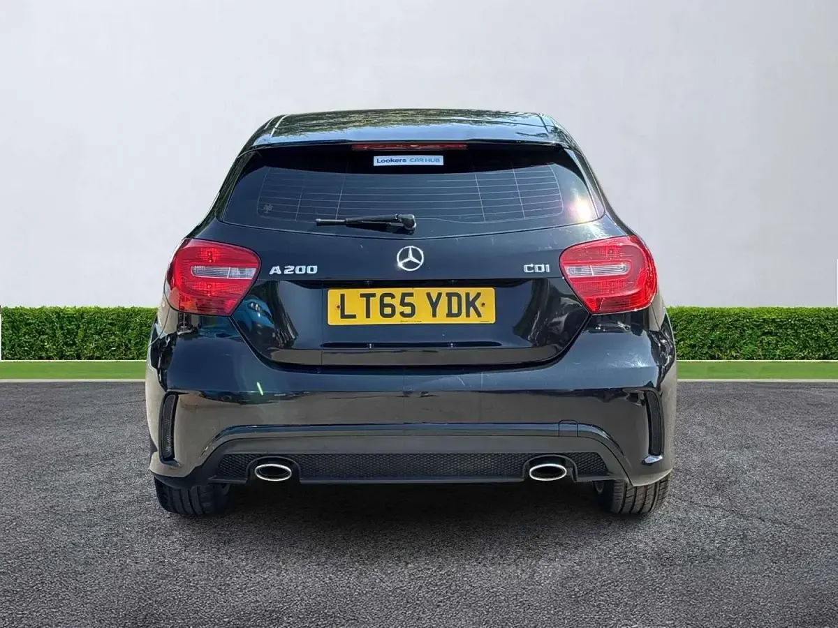 Used Mercedes A200 AMG 136 HP (100 kW) 2015 Black Hatchback