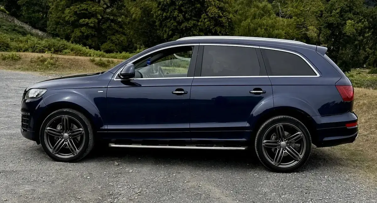 Used Audi Q7 S-Line 241 HP (177 kW) 2015 Blue SUV