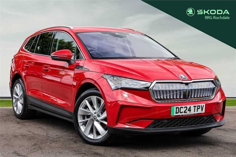 Red Used 2024 Skoda Enyaq iV SUV | £30,995 (Fair price) - Image 1/4