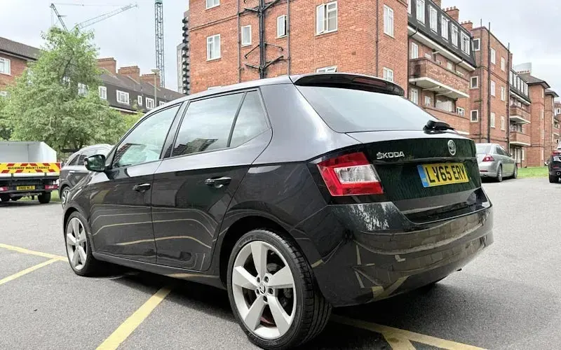 Used Skoda Fabia SE L 110 HP (80 kW) 2015 Black Hatchback