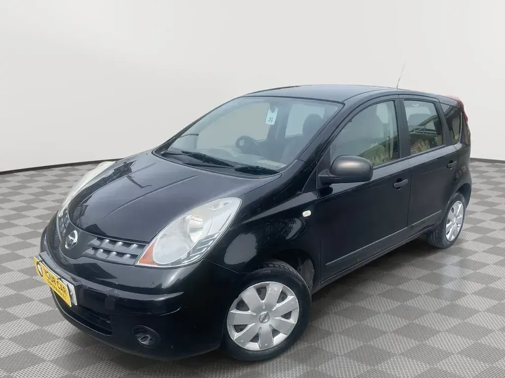 Used Nissan Note S 87 HP (63 kW) 2008 Black Hatchback