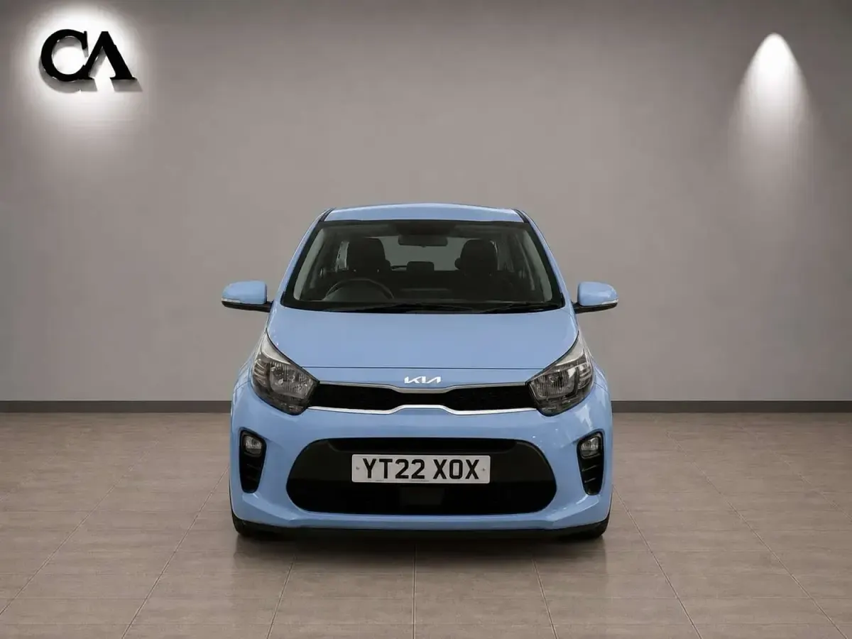 Used Kia Picanto 66 HP (48 kW) 2022 Blue Hatchback