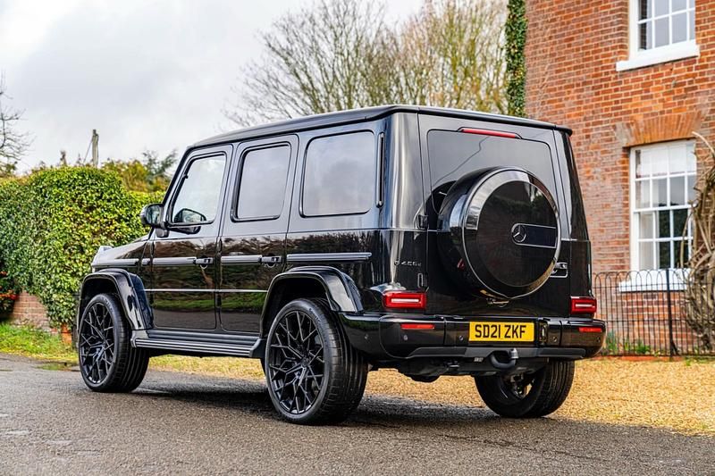 Used Mercedes G400 AMG Line Premium Plus 2021 Black SUV