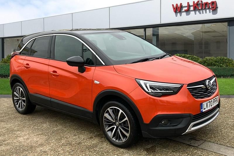 Used Vauxhall Crossland X Elite 131 HP (96 kW) 2020 Orange SUV